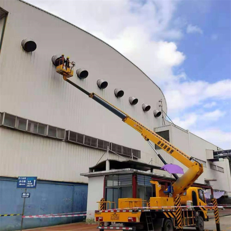 陵城高空作业车出租服务：专业广告牌安装解决方案