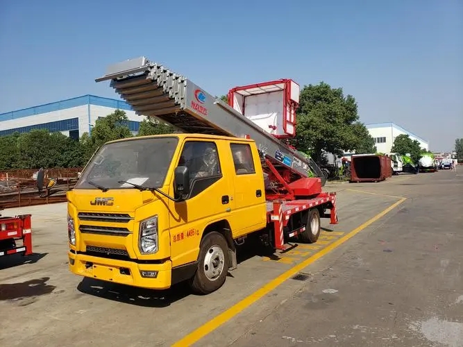 陵城附近云梯车出租联系电话，助您轻松解决高空作业难题